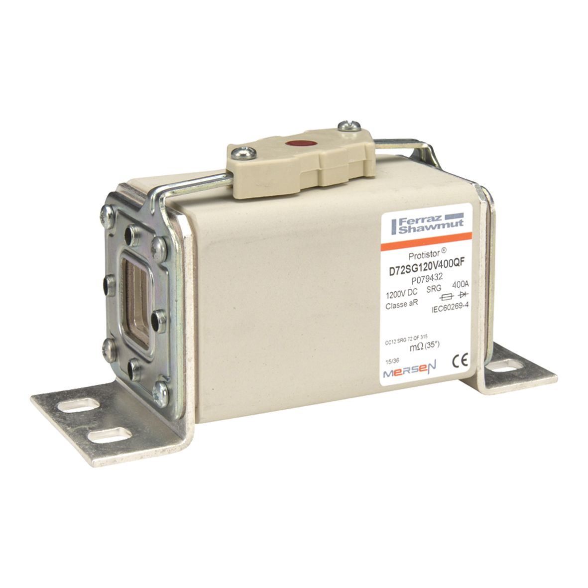 P079432 - Size 72 aR 1200VDC(IEC), with striker aR 400 A VAC/1200VDC